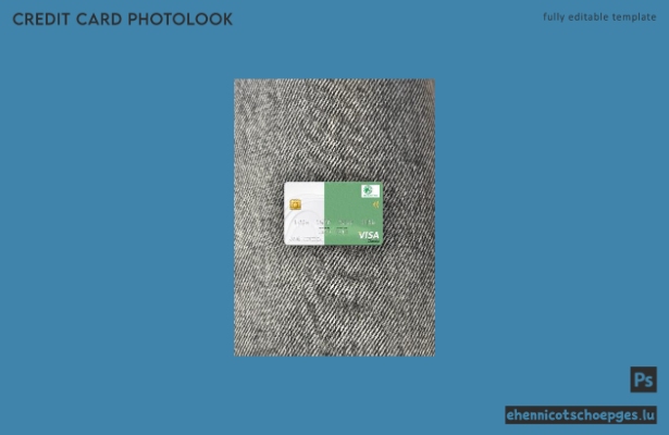 Sudan Saudi Sudanese Bank Visa Classic Karte Fotoansicht Beispielvorschau